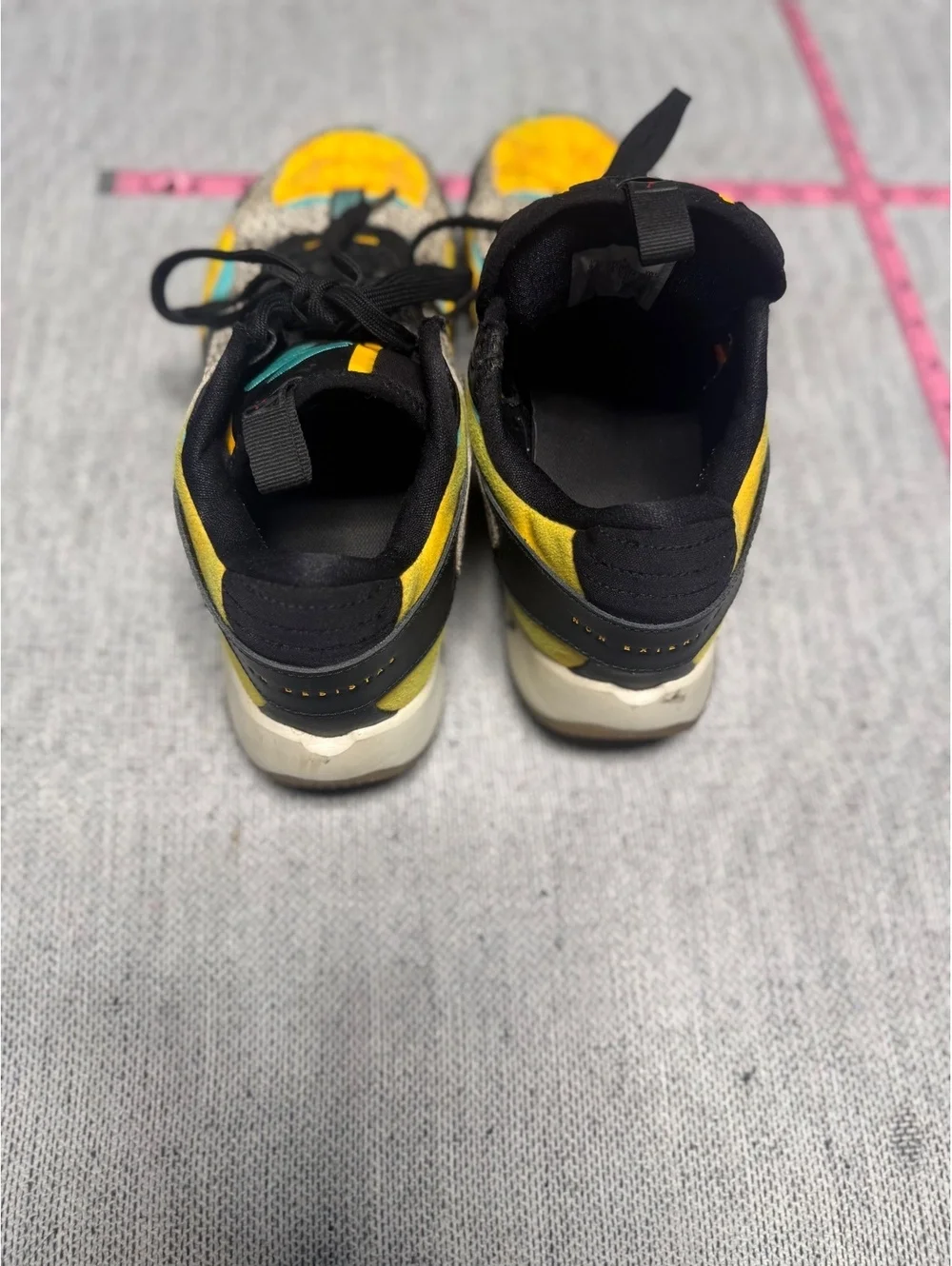 Jordan Why Not? Zer0.1 Yellow & Black Basketball Sneakers